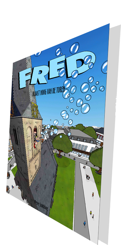 Cover Fred blaast hoog van de toren